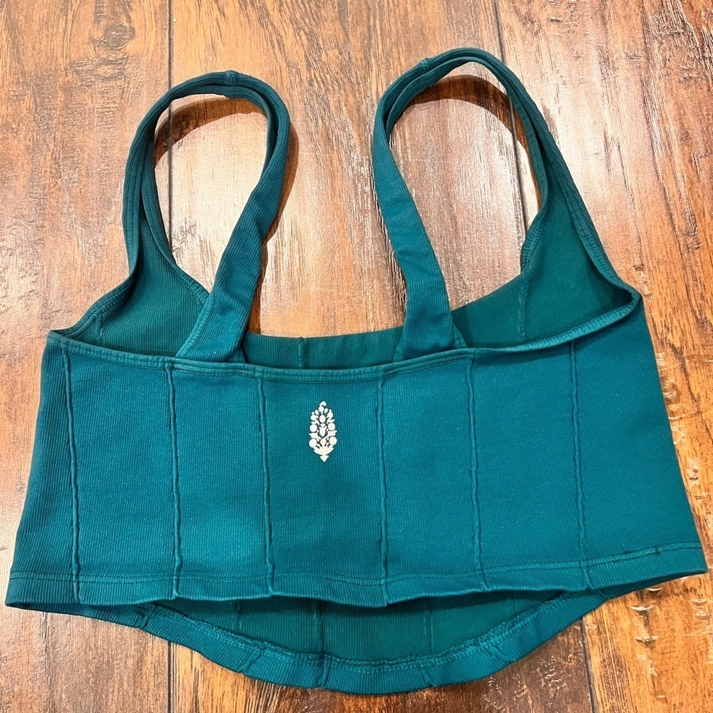 NWOT Free People Movement Tighten Up Corset Crop - Picture 5 of 6